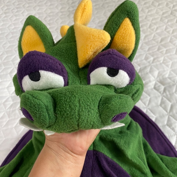 Old Navy Dragon Halloween Costume 12-24 months 2 pc suite - Picture 6 of 15